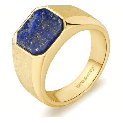 Anello Uomo Brosway BIK130C in Acciaio Pvd Oro Giallo