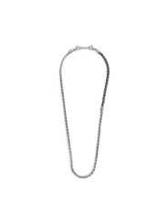 Collana Uomo Marlù 30CO0004 in Acciaio Silver Catena Serpentina