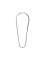 Collana Uomo Marlù 30CO0004 in Acciaio Silver Catena Serpentina