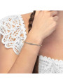 Bracciale Donna Marlù 33BR0071GS catena multifilo Acciaio Silver e Oro