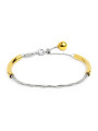 Bracciale Donna Marlù 33BR0071GS catena multifilo Acciaio Silver e Oro