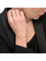Bracciale Donna Marlù Sparkles 31BR0010G-W in Acciao Pvd Oro con Zircone Bianco…