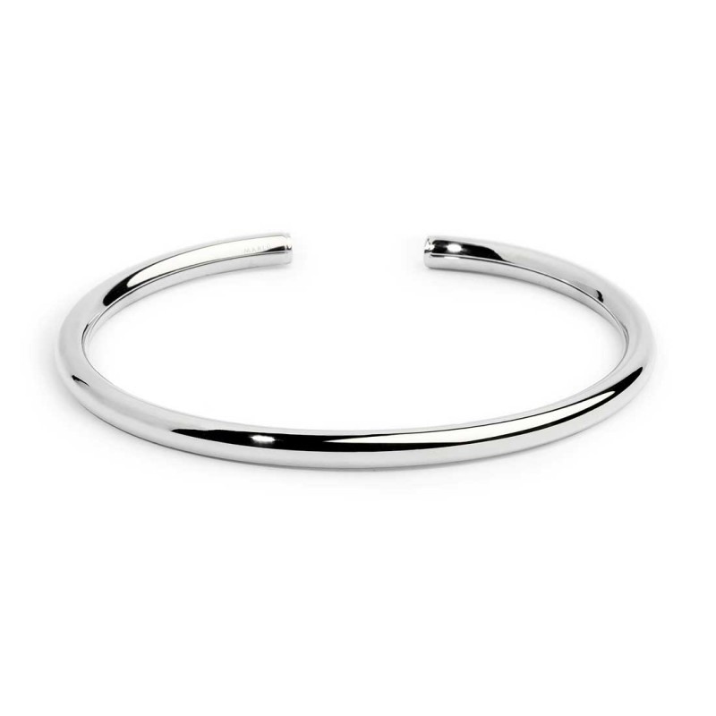 Bracciale Marlù 33BR0074 Rigido Tubolare Silver in Acciaio | Bracciali Marlù