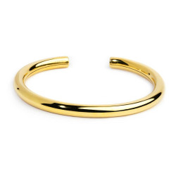 Bracciale Donna Marlù 33BR0075G-S rigido tubolare Acciaio 0,6cm Oro