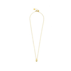 Collana Donna Marlù 33CN0036 Acciaio Oro centrale a forma di goccia
