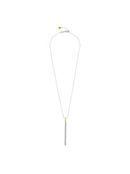 Collana Donna Marlù 33CO0035GS centrale pendente multifilo Acciaio Silver