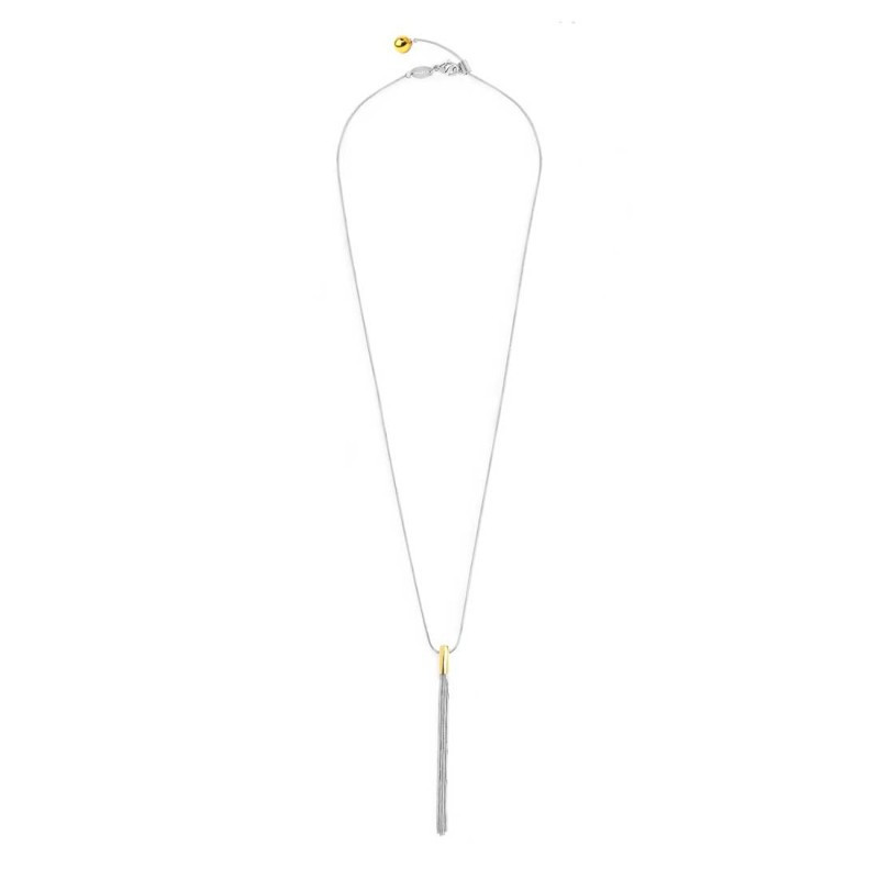 Collana Donna Marlù 33CO0035GS centrale pendente multifilo Acciaio Silver
