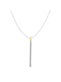 Collana Donna Marlù 33CO0035GS centrale pendente multifilo Acciaio Silver