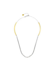 Collana Donna Marlù 33CO0036GS catena snake centrale Acciaio Silver