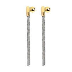 Orecchini Donna Marlù 33OR0099GS Multifilo Acciaio Silver