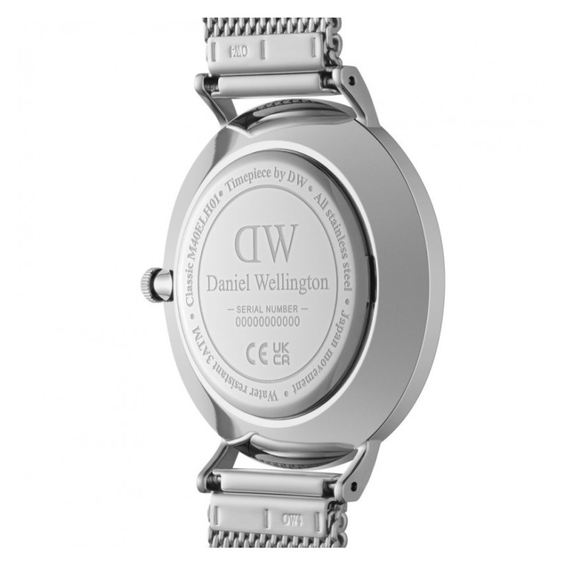 Orologio Solo Tempo Uomo Daniel Wellington DW00100710 in Acciaio Silver