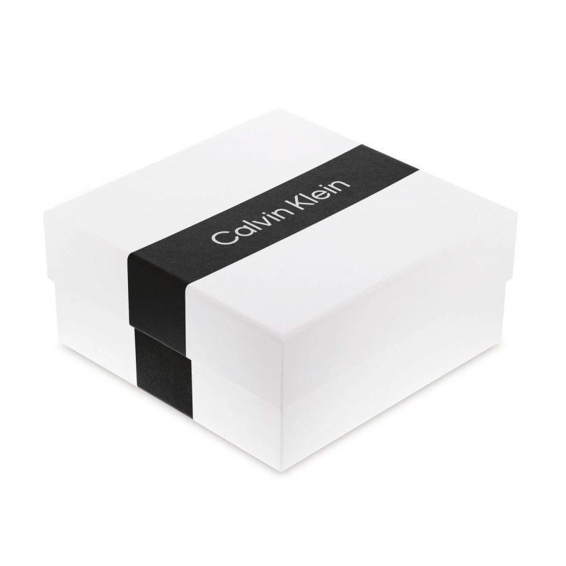 Bracciale Donna Calvin Klein 35000818 Sculpted Bangle Acciaio Oro