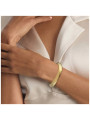 Bracciale Donna Calvin Klein 35000818 Sculpted Bangle Acciaio Oro
