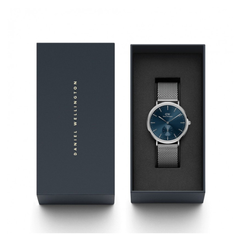 Orologio Solo Tempo Uomo Daniel Wellington DW00100710 in Acciaio Silver