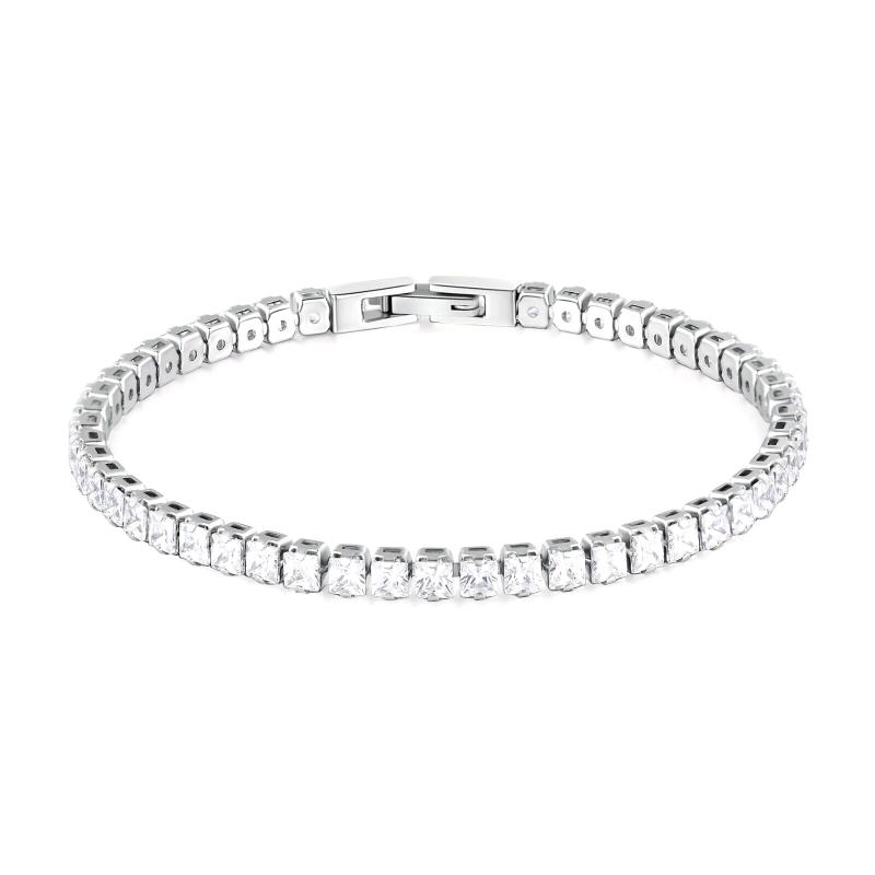 Bracciale Uomo Tennis Brosway Avantgarde BVD20 in Acciaio Silver e Zirconi Bracciale Uomo Tennis Brosway Avantgarde BVD20 in Acciaio Silver e Zirconi