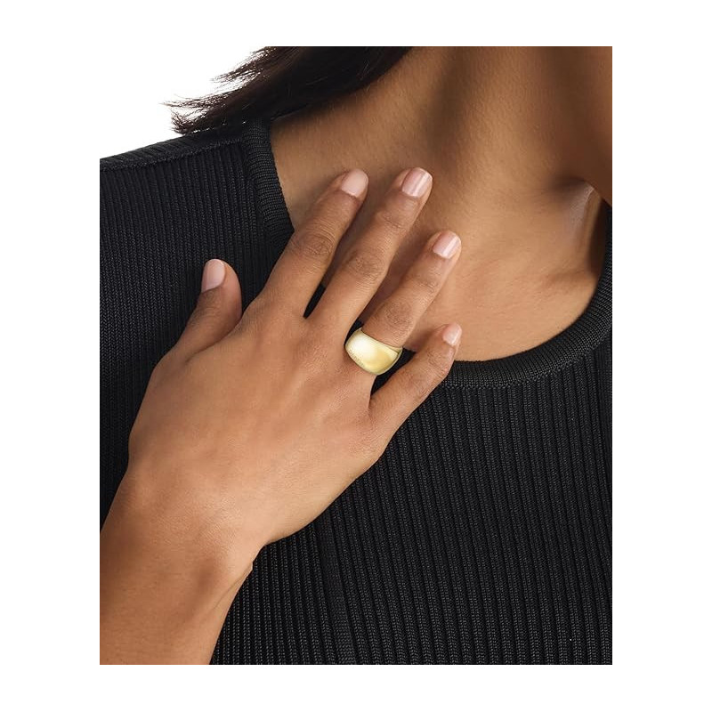 Anello Donna Calvin Klein 35000834C Modern Purity Acciaio Oro 54mm