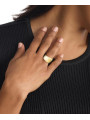 Anello Donna Calvin Klein 35000834C Modern Purity Acciaio Oro 54mm
