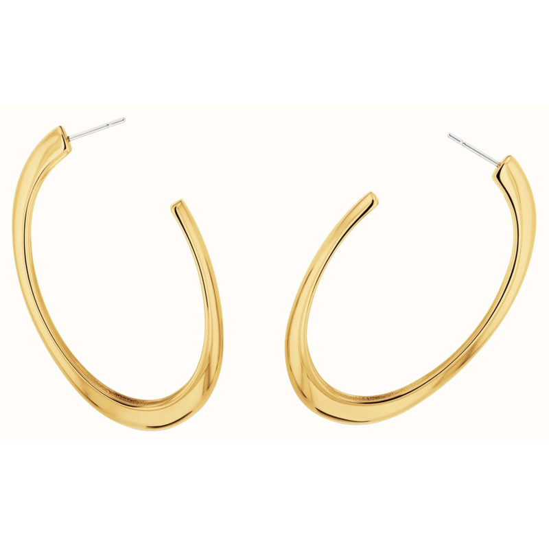 copy of Orecchini Donna Calvin Klein 35000820 Scolpiti in Acciaio Oro