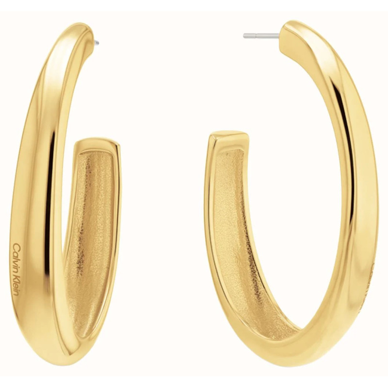 copy of Orecchini Donna Calvin Klein 35000820 Scolpiti in Acciaio Oro