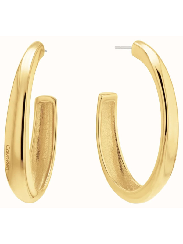 Orecchini Donna Calvin Klein 35000836 Modern Purity Acciaio oro