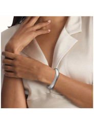 Bracciale Donna Calvin Klein 35000817 Scolpito Bangle Acciaio Silver