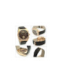 Orologio Cronografo Uomo Emporio Armani Franco AR0371 Cinturino Pelle Marrone