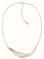 Collana Donna Calvin Klein 35000847 Elliptical in Acciaio Silver e Oro
