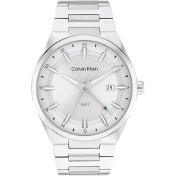 Orologio Uomo Calvin Klein Distinguish 25200489 in Acciaio Silver 44mm