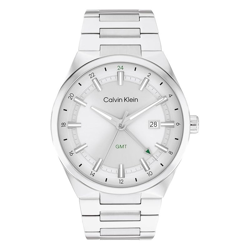 Orologio Uomo Calvin Klein Distinguish 25200489 in Acciaio Silver 44mm