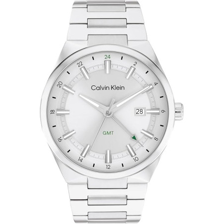 Orologio Uomo Calvin Klein Distinguish 25200489 in Acciaio Silver 44mm