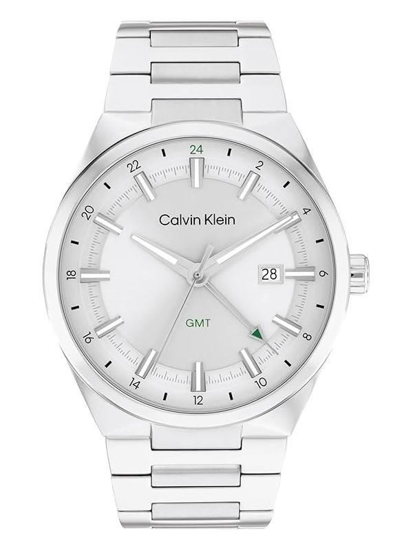 Orologio Uomo Calvin Klein Distinguish 25200489 in Acciaio Silver 44mm