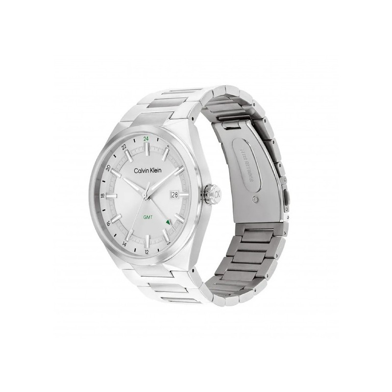 Orologio Uomo Calvin Klein Distinguish 25200489 in Acciaio Silver 44mm