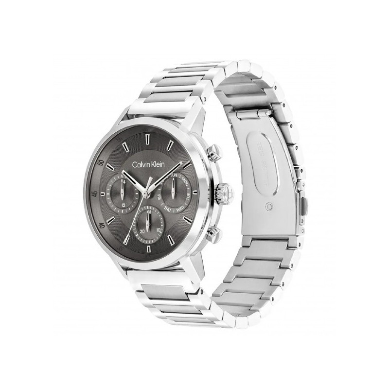copy of Orologio Uomo Calvin Klein Distinguish 25200489 in Acciaio Silver 44mm