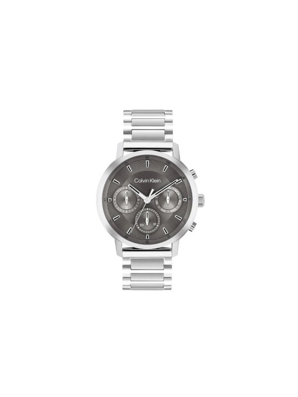 Orologio Uomo Calvin Klein Cronografo Distinguish 25200493 in Acciaio Silver 42mm