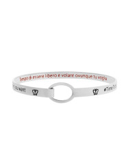 Bracciale Donna Marlù 18BR059 rigido farfalla in Acciaio Silver