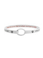 Bracciale Donna Marlù 18BR059 rigido farfalla in Acciaio Silver