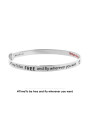 Bracciale Donna Marlù 18BR059 rigido farfalla in Acciaio Silver