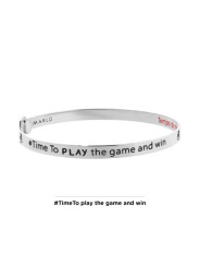Bracciale Donna Marlù 18BR064 rigido Vittoria in Acciaio Silver