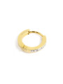 Mono Orecchino Donna Marlù 2OR0059G-W Cerchio 13mm in Acciaio Oro
