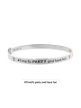 Bracciale Donna Marlù 18BR062 rigido cocktail in Acciaio Silver