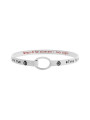Bracciale Donna Marlù 18BR061 rigido coccinella in Acciaio Silver