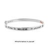 Bracciale Donna Marlù 18BR066 rigido mano di fatima in Acciaio Silver
