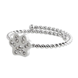 Anello Donna Marlu' time to 18AN051-S Zampina Strass