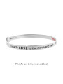 Bracciale Donna Marlù 18BR063 Rigido Cuore in Acciaio Silver