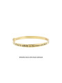 Bracciale Donna Marlù 18BR063G Rigido Amore in Acciaio Oro