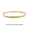 Bracciale Donna Marlù 18BR057G Rigido sole in Acciaio Oro