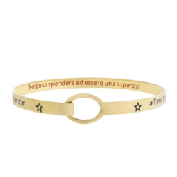 Bracciale Donna Marlù 18BR055G Stella Acciaio Oro