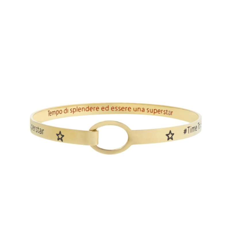 Bracciale Donna Marlù 18BR055G Stella Acciaio Oro