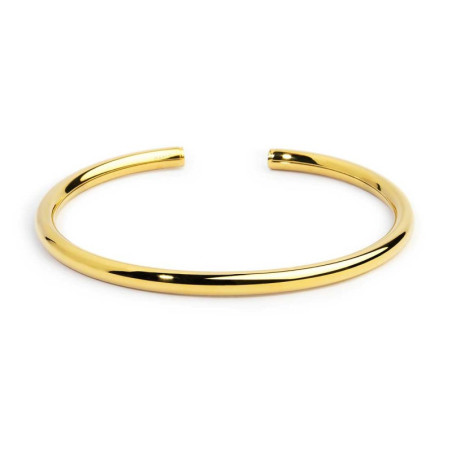 Bracciale Donna Marlù 33BR0074G rigido tubolare diametro 0,4cm Acciaio Oro