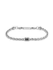 Bracciale Uomo Marlù 30BR0034 catena sonaglio Acciaio Silver